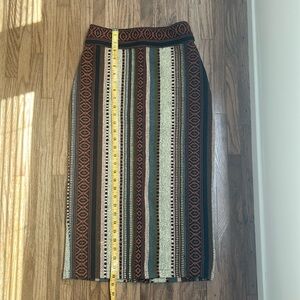 ASOS woven midi skirt